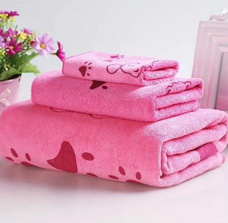 3-pack Handdukar - Med personlig brodyr